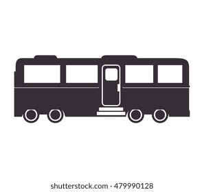 wagon of passengers train rail