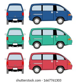 wagoon car transportation vector image design for illustration