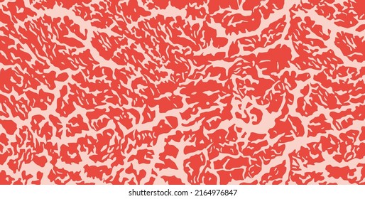 Wagyu Meat marbled background. Vector illustration