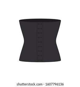 Waist trainer icon isolated on white background. Corset symbol modern, simple, vector, icon for website design, mobile app, ui. Vector Illustration