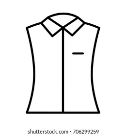 Waistcoat icon