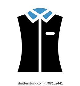 Waistcoat icon