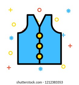 waistcoat   jacket   cloth  
