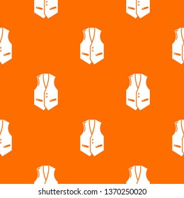 Waistcoat pattern vector orange for any web design best