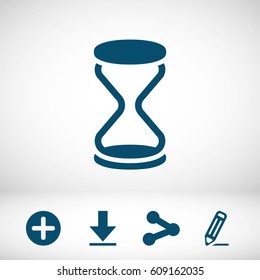 Wait hourglass icon