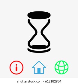Wait hourglass icon