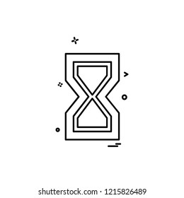 Wait icon design vector