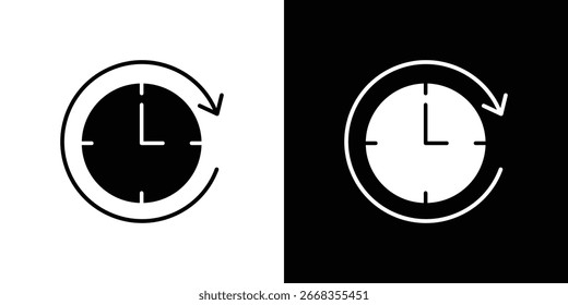 Icono de tiempo de espera. paquete de símbolos de Vector de Diseño gráfico