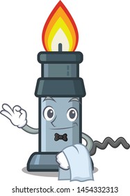 Waiter busen burner in the character pocket