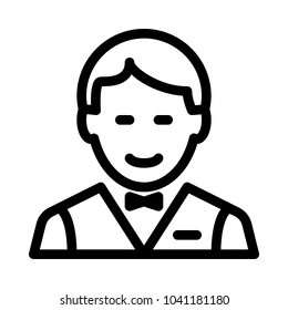 Waiter Hotel Serviceman