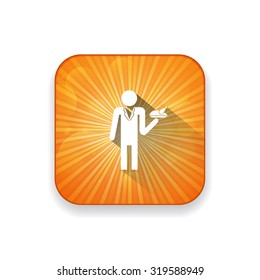 waiter   icon