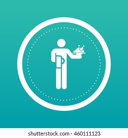 Waiter icon