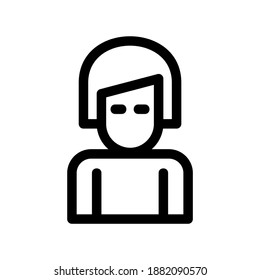 waiter icon or logo isolated sign symbol vector illustration - high quality black style vector icons
