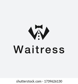 waiter logo / waitress icon