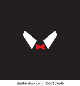 WAITER MAN CARACTER LOGO ABSTRACT