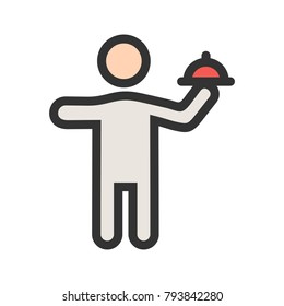 Waiter, service, restaurant