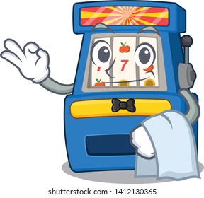 Waiter slot machine