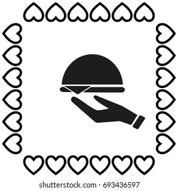 waiter vector illustration