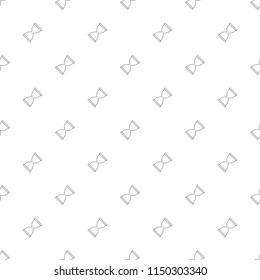 Waiting background from line icon. Linear vector pattern. Vector illustration