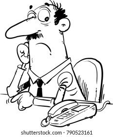 Waiting for a call to the phone