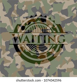  Waiting camouflage emblem