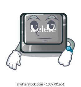 Waiting delete button toys in shape cartoon