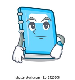 Waiting education mascot cartoon style