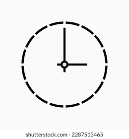 Waiting Icon. Wait, Delaying Action. Queue Time Symbol.