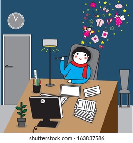 Waiting for inspiration