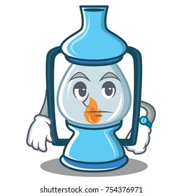 Waiting lantern character cartoon style