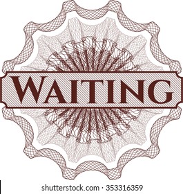 Waiting money style rosette