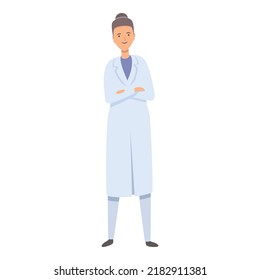 Waiting patient icon cartoon vector. Medicine help. Thank team