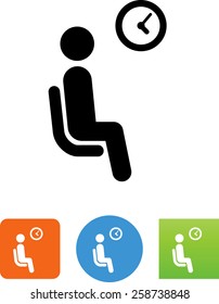 Waiting room icon