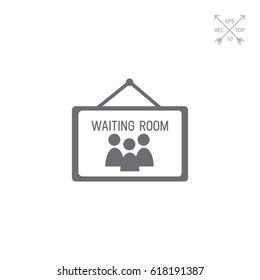 Waiting room icon