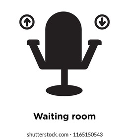 Waiting Room Icon Vector Isolated On Stock Vector (Royalty Free) 1165150543  | Shutterstock