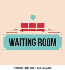 waiting room label is a piece of paper,plastic film,cloth,metal or other material affixed to a container or product.
