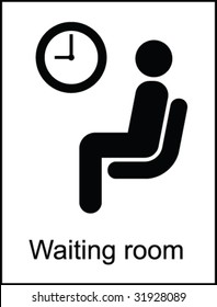 Waiting Room Public Information Sign