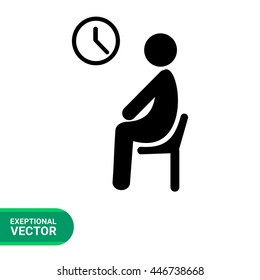 Waiting Room Vector Icon