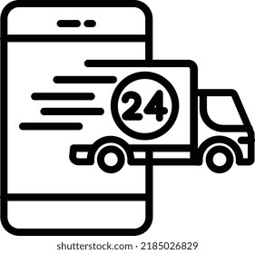 Waiting Room Vector Line Icon Design