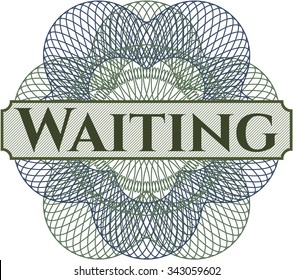 Waiting rosette