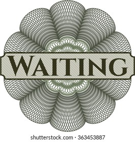 Waiting rosette