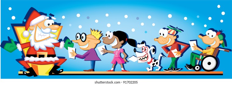 Waiting for Santa Claus