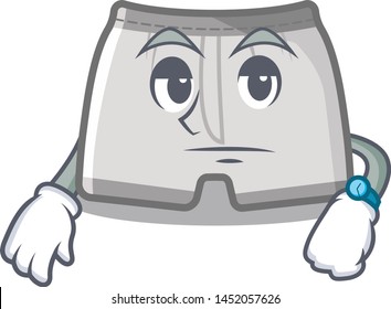Waiting swimming trunk in the cartoon locker
