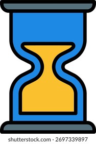 Aguardando design vetorial em estilo moderno, fila de reunião on-line e conceito de conexão, ilustração de lobby virtual. Ícone Linha Preenchida