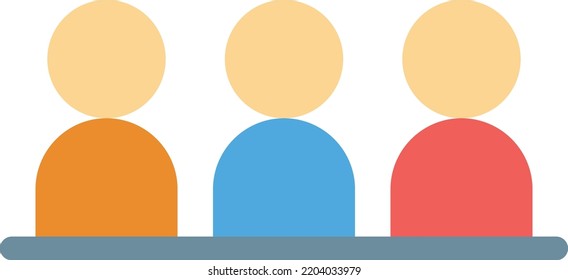 en espera Ilustración vectorial en un fondo transparente.Símbolos de calidad premium. Icono de vector de color de línea para concepto y diseño gráfico.