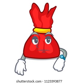 Waiting wrapper candy mascot cartoon