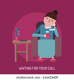 Waiting For Your Call Conceptual Design