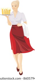  waitress pub, restaurant