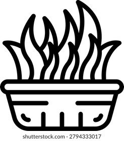 Wakame Vector Design Icon Style