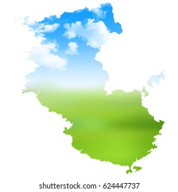 Wakayama Map landscape icon
